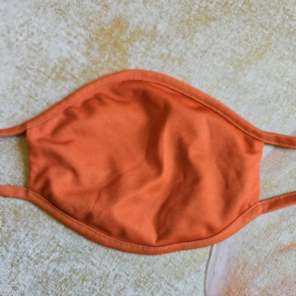 3/$25 Reusable Face Masks Bundle Of Two Animal Print Dolphin Tiger Pink Orange